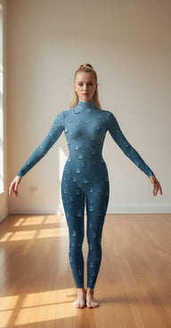 "Liquid Whispers" Unitard