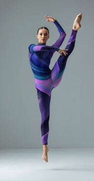 Vivid Dimension Drift Unitard