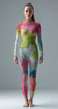 Blue Mist custom unitard