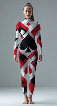 Black custom unitard
