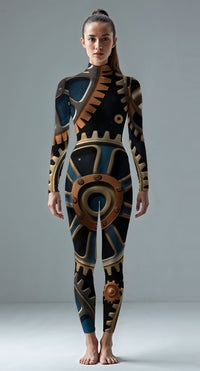 Lucerne Blue custom unitard