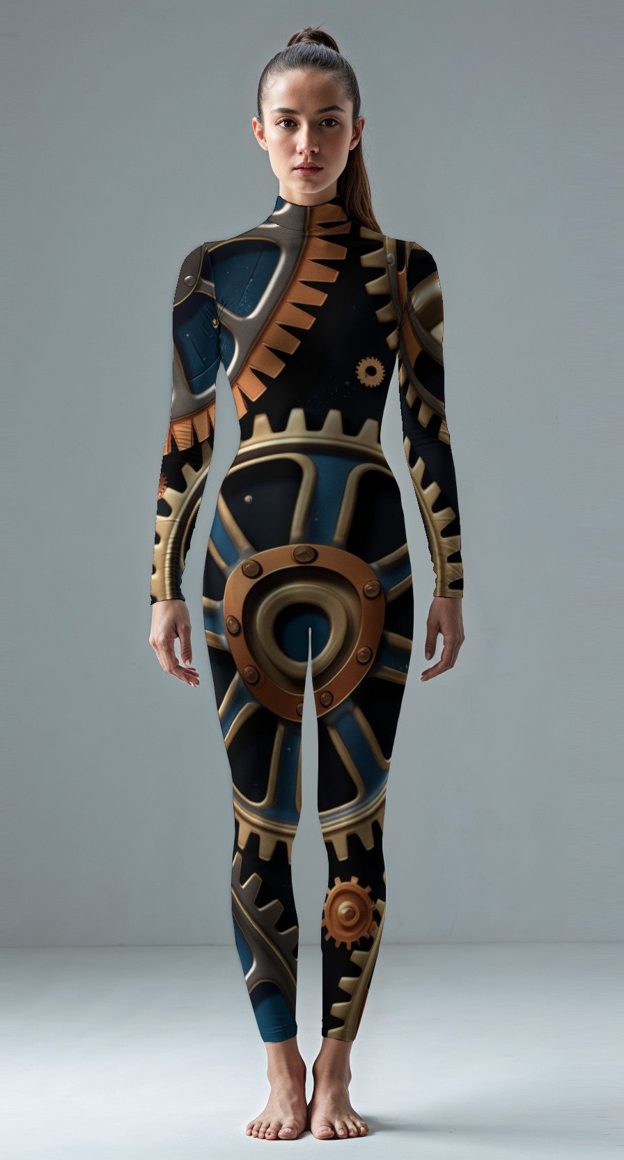 Lucerne Blue custom unitard