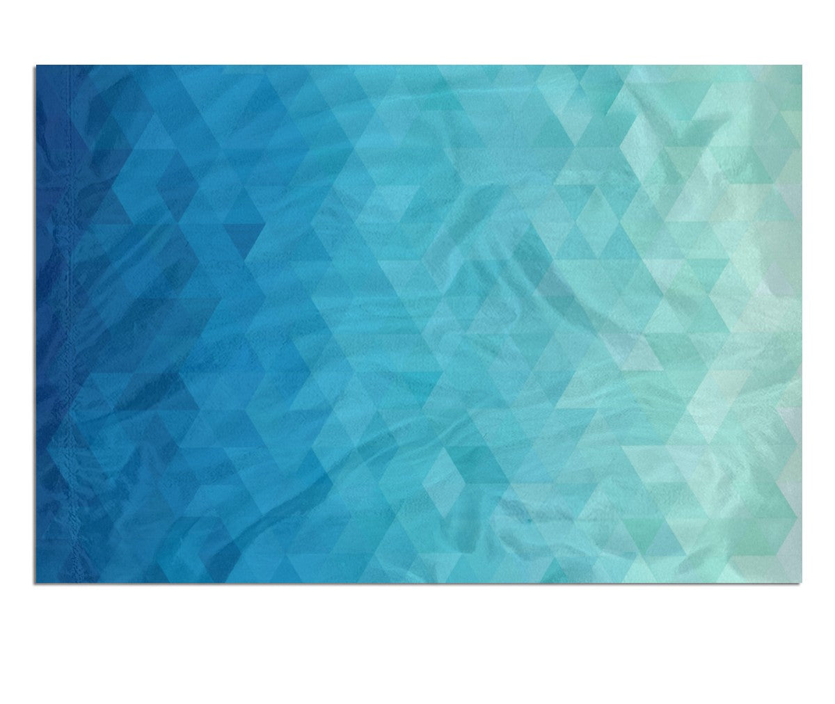 Aqua Prism Flag