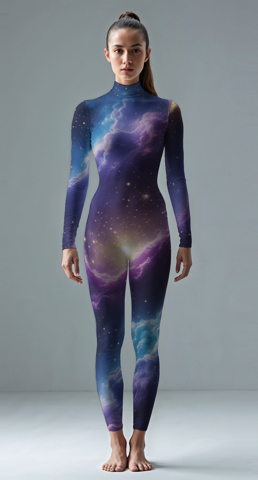 Lucerne Blue custom unitard