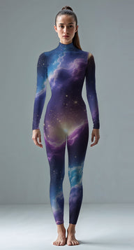 Lucerne Blue custom unitard