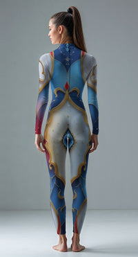 custom color guard unitard