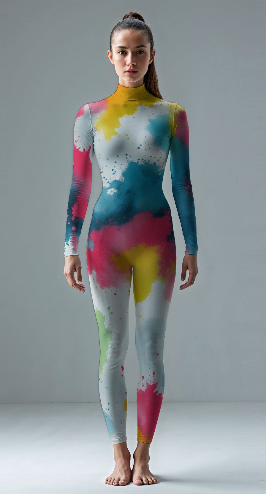 Medium Pink custom unitard