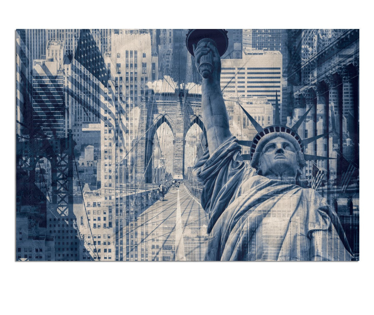 Urban Freedom Montage Flag