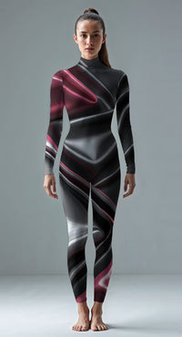 Medium Pink custom unitard