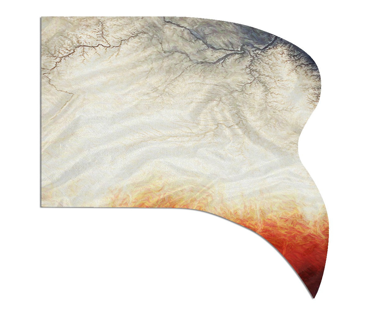 Fiery Abyss Flag