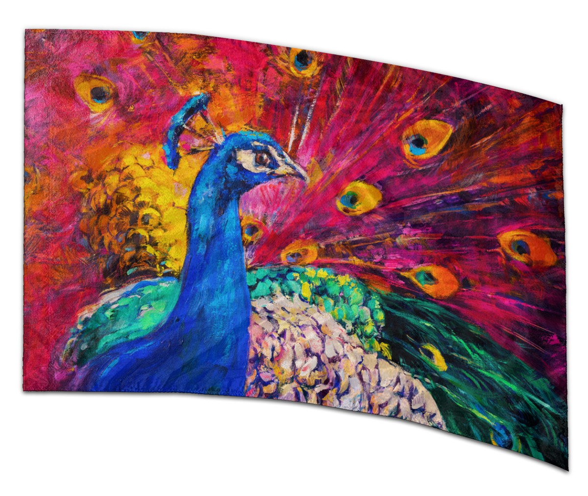 Vibrant Plumage Burst