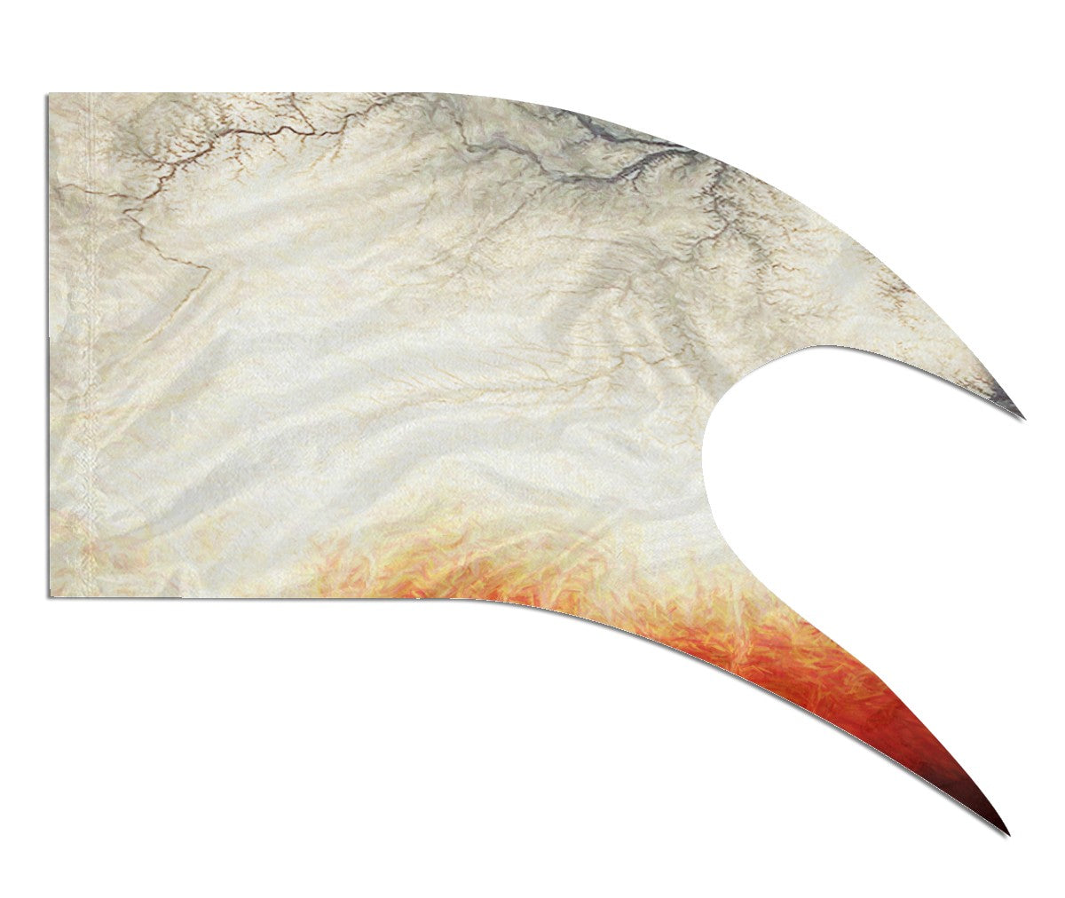 Fiery Abyss Flag