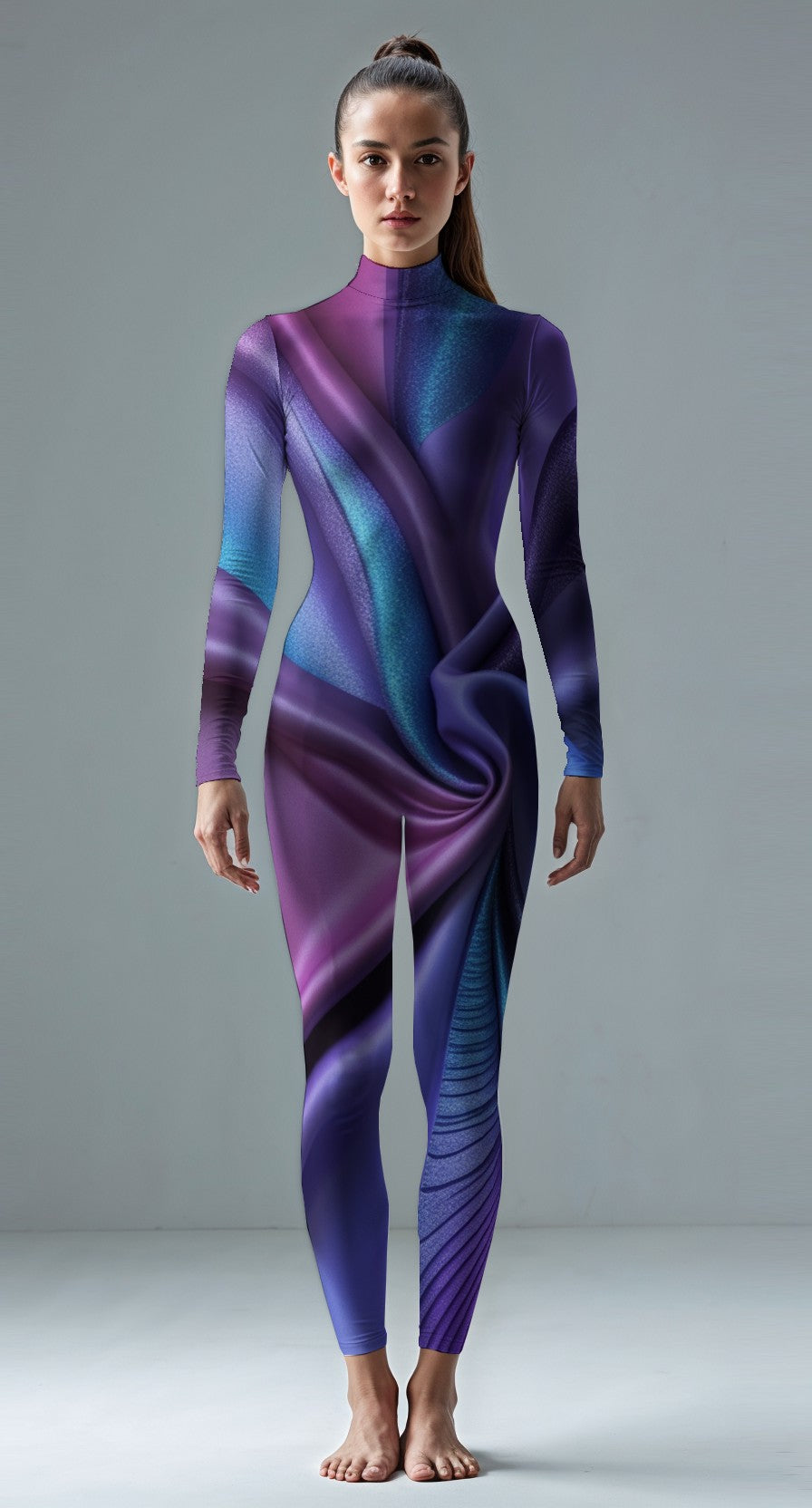Lilac custom unitard