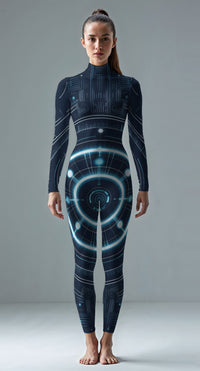 Lucerne Blue custom unitard