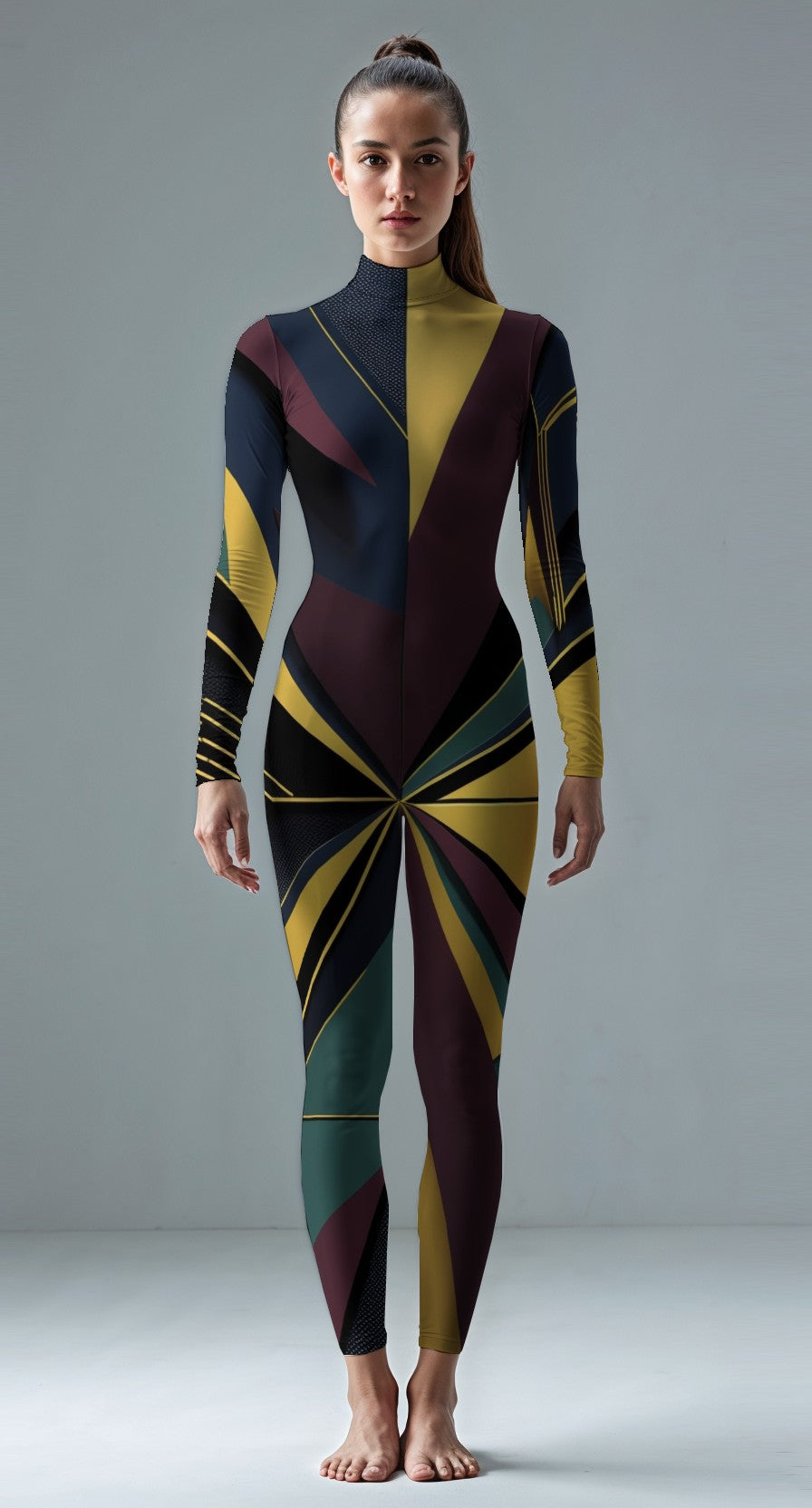 Churchill Green custom unitard