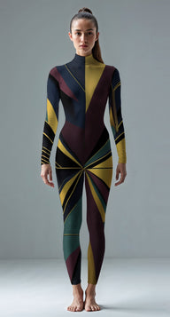 Churchill Green custom unitard