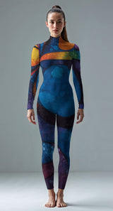 Blue Jean custom unitard