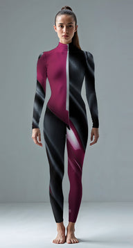 Black custom unitard