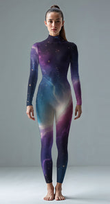 Lucerne Blue custom unitard