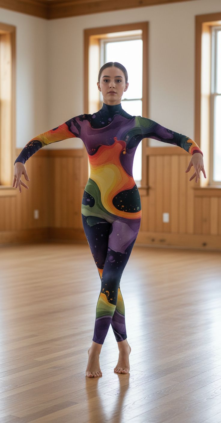 Ethereal Waves Unitard