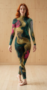 GoldenFlow Unitard
