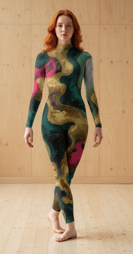 GoldenFlow Unitard