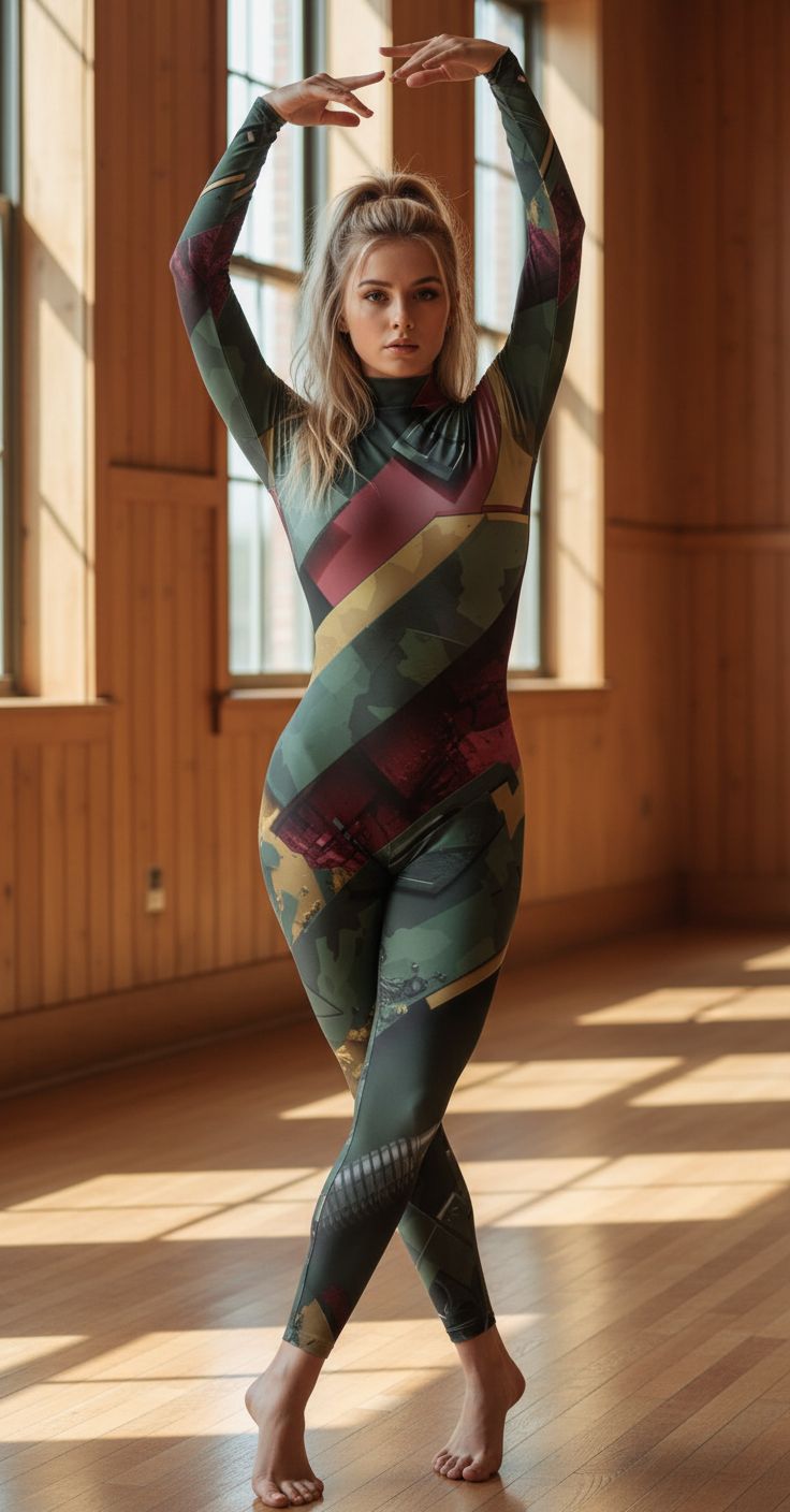 Tactical Geo Unitard