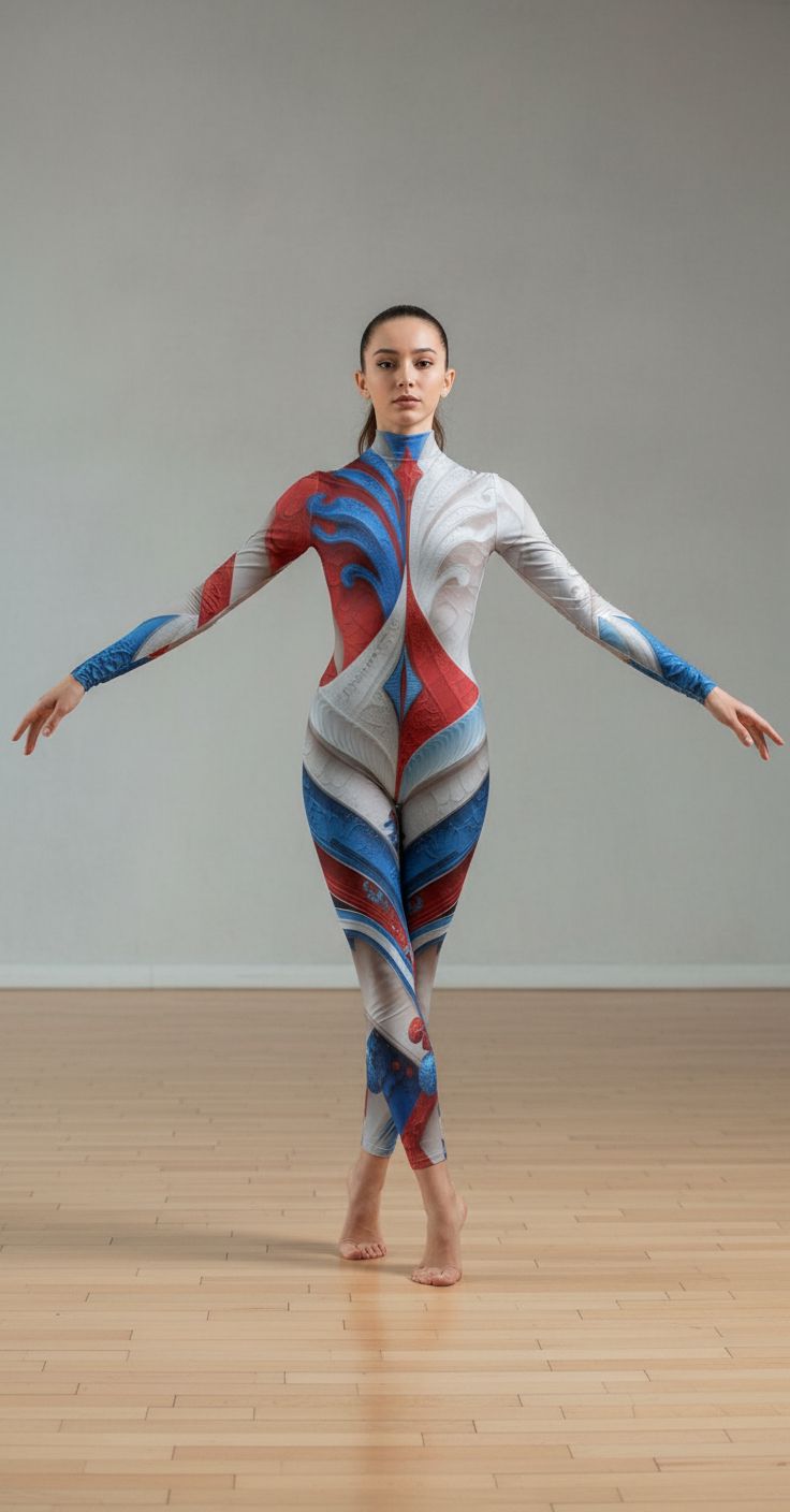 Tricolor Harmony Unitard