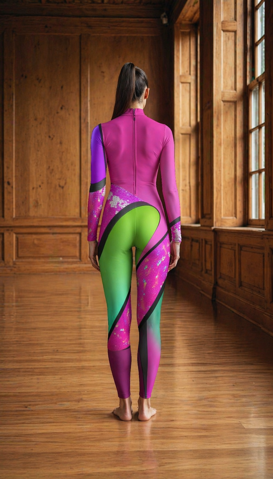 Vibrant Flow Unitard