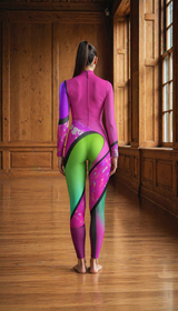 Vibrant Flow Unitard