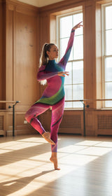 Vibrant Fluidity Unitard