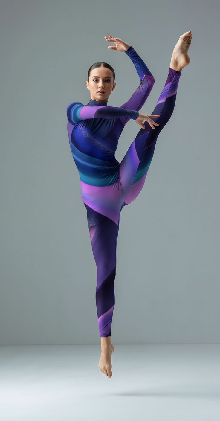 Vivid Dimension Drift Unitard