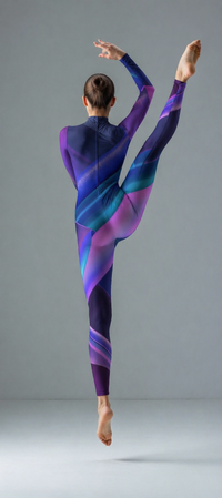 Vivid Dimension Drift Unitard