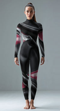 Black custom unitard
