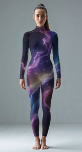 Lucerne Blue custom unitard