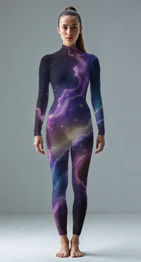 Lucerne Blue custom unitard