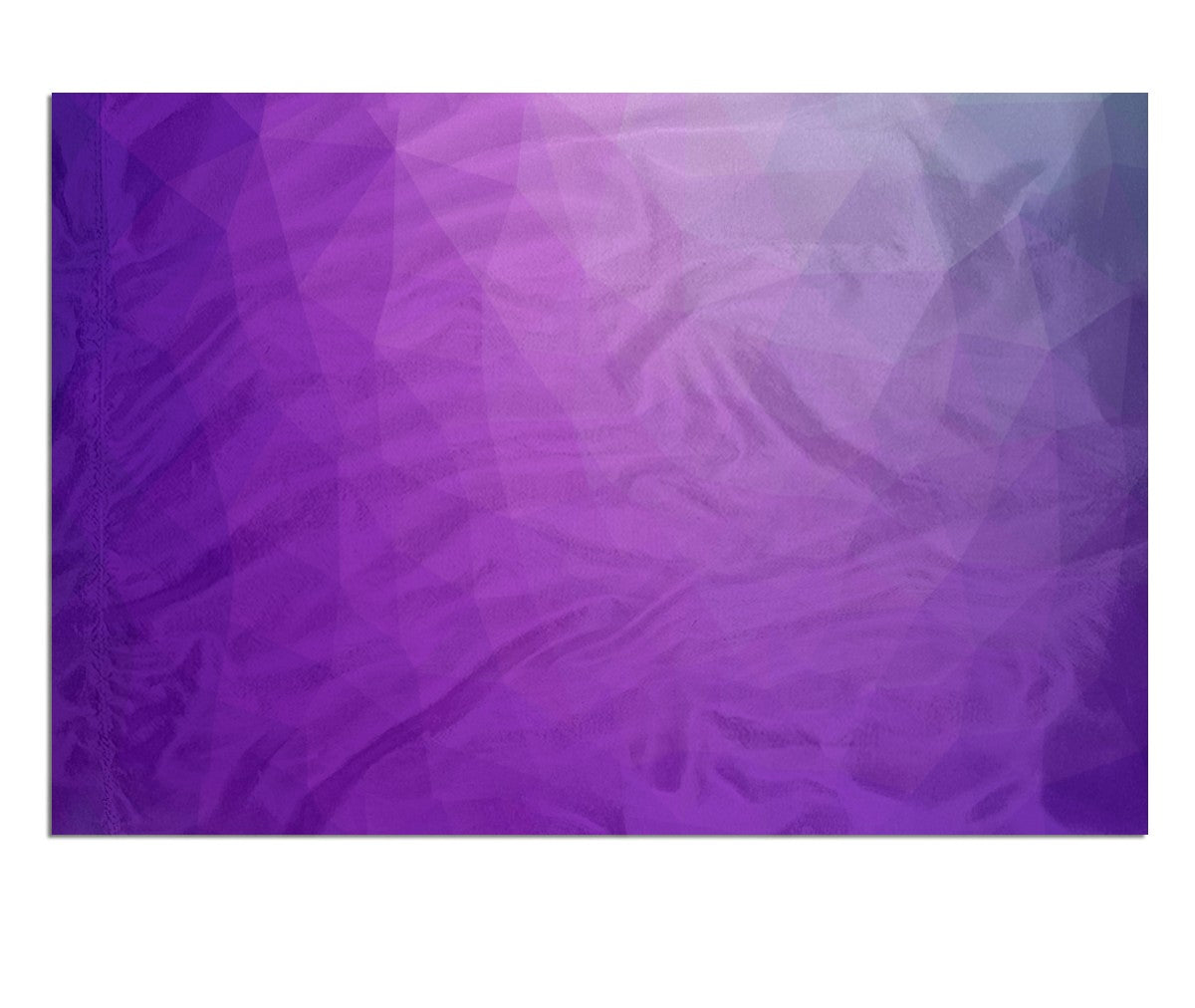 Violet Geometry Flag