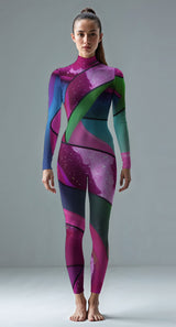 Medium Pink custom unitard
