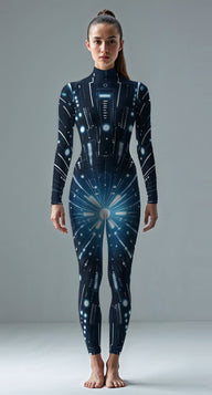 Blue Jean custom unitard