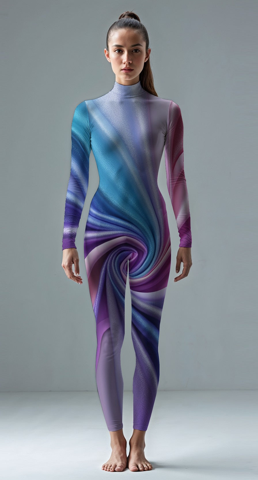 Lilac custom unitard