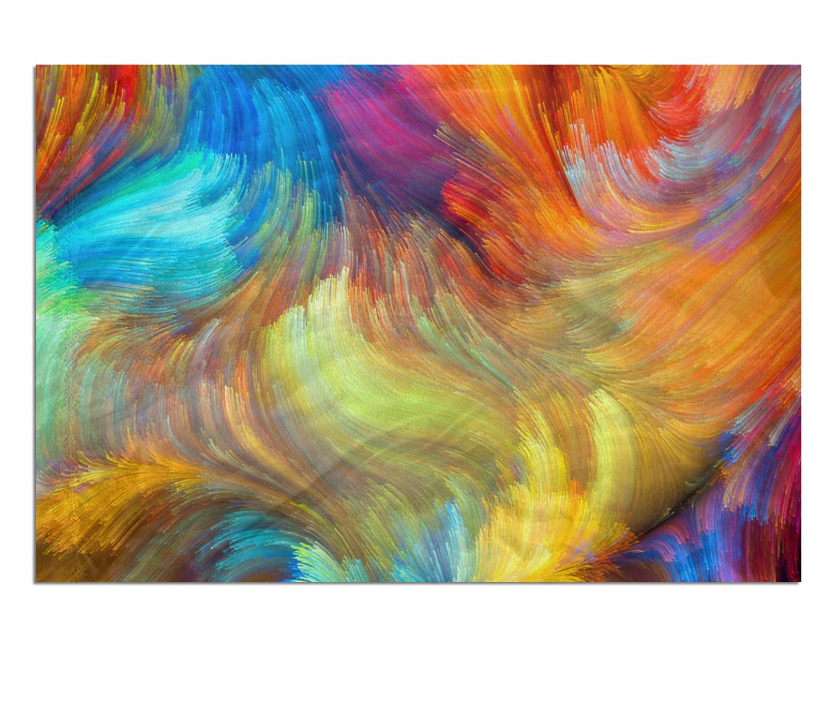 Vibrant Whirlwind Flag